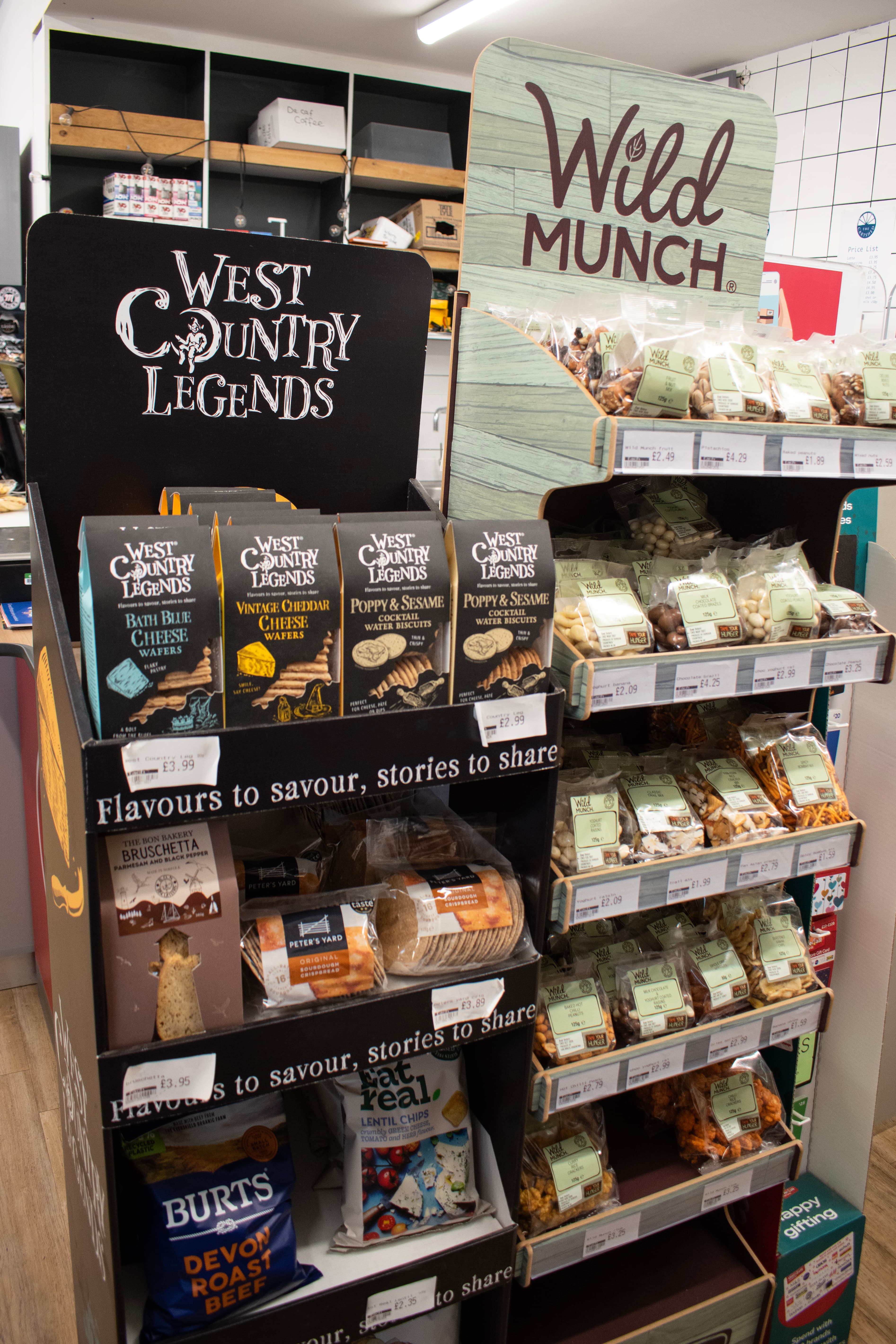 Local produce and specialty goods at Brancaster Stores